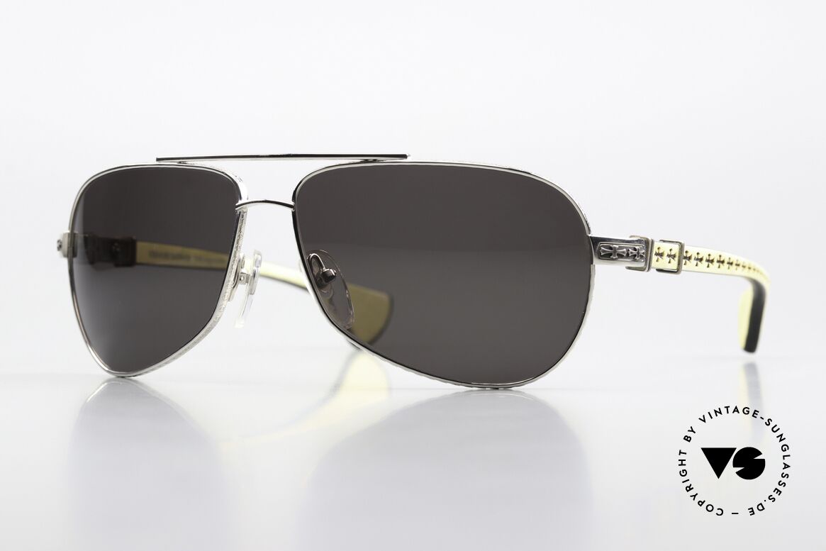 Chrome Hearts The Beast 1 Precious Wood Sunglasses, Chrome Hearts precious wood sunglasses, 2002, Made for Men Chrome Hearts The Beast 1 Precious Wood Sunglasses, Chrome Hearts precious wood sunglasses, 2002, Made for Men