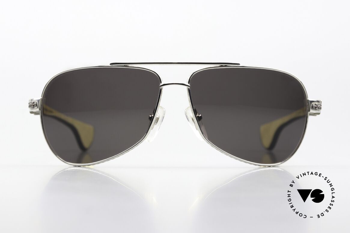 Chrome Hearts The Beast 1 Precious Wood Sunglasses, Chrome Hearts precious wood sunglasses, 2002, Made for Men