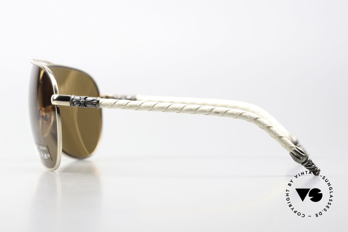 Chrome Hearts Double Dip Ordinary Slang Model Name, non-reflective ZEISS sun lenses in 'foxy brown', Made for Men and Women