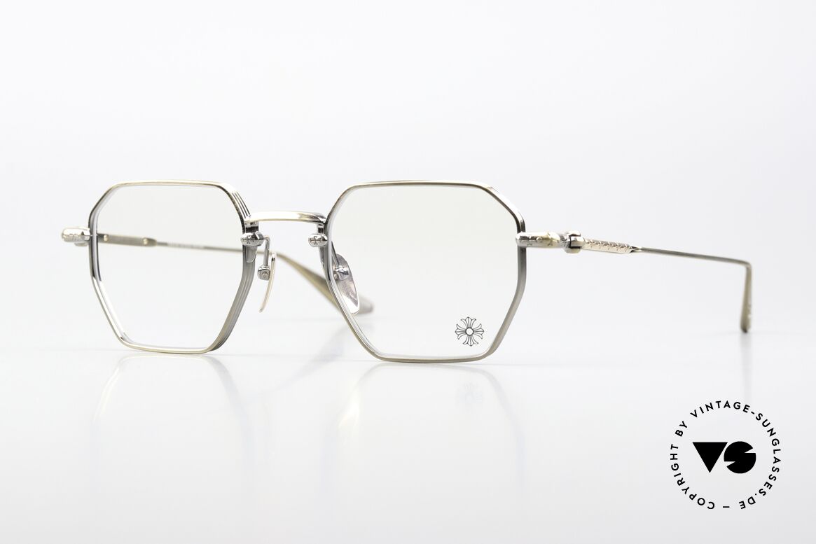 Chrome Hearts Lump Antique Gold Eyewear, octagonal Chrome Hearts eyeglasses, LUMP, Made for Men and Women Chrome Hearts Lump Antique Gold Eyewear, octagonal Chrome Hearts eyeglasses, LUMP, Made for Men and Women