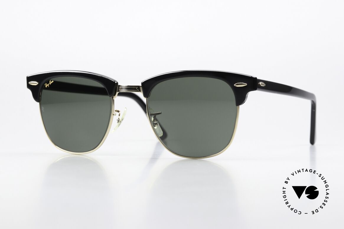 Ray Ban Clubmaster II Large Limited Edition USA B&L, OLD original 90's sunglasses by RAY-BAN, USA, Made for Men Ray Ban Clubmaster II Large Limited Edition USA B&L, OLD original 90's sunglasses by RAY-BAN, USA, Made for Men