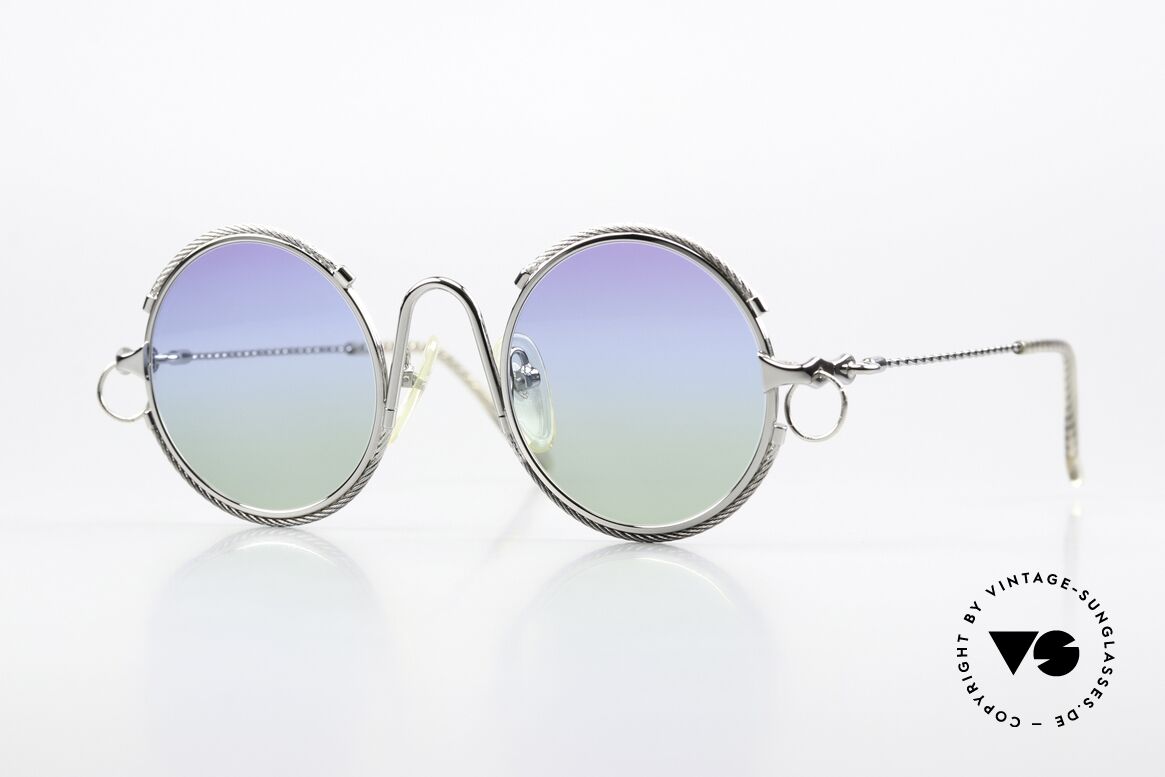 Jean Paul Gaultier 56-0176 Rihanna Piercing Sunglasses, imaginative Jean Paul Gaultier designer sunglasses, Made for Men and Women