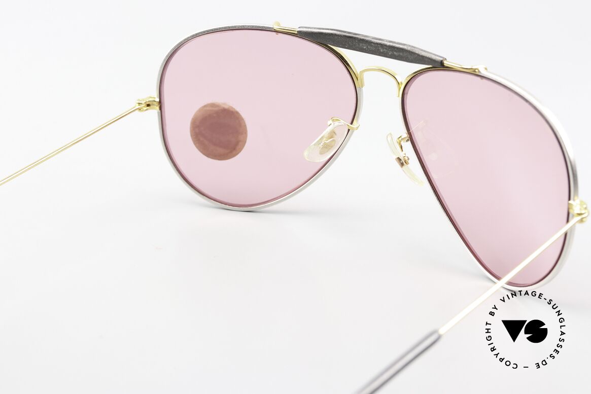 Ray Ban Outdoorsman II Precious Changeable Pink, NO retro frame; an old original with serial number, Made for Men and Women Ray Ban Outdoorsman II Precious Changeable Pink, NO retro frame; an old original with serial number, Made for Men and Women