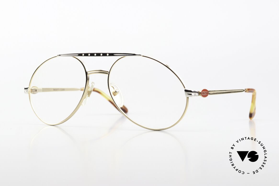 Bugatti 02908 Vintage Frame With Sun Clip, Size: large, Made for Men Bugatti 02908 Vintage Frame With Sun Clip, Size: large, Made for Men