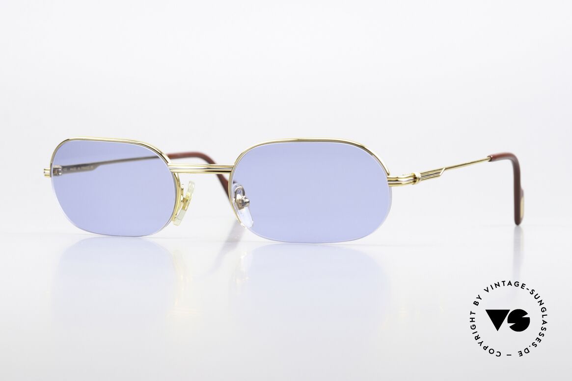 Cartier Ascot Semi Rimless 90's Shades, luxury CARTIER sunglasses of the "Semi Rimless Series', Made for Men and Women Cartier Ascot Semi Rimless 90's Shades, luxury CARTIER sunglasses of the "Semi Rimless Series', Made for Men and Women