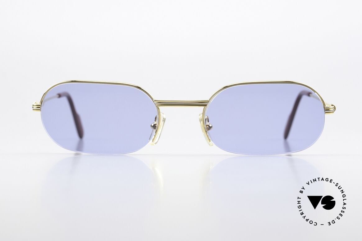 Cartier Ascot Semi Rimless 90's Shades, "Ascot" named after the famous British horse race track, Made for Men and Women Cartier Ascot Semi Rimless 90's Shades, "Ascot" named after the famous British horse race track, Made for Men and Women