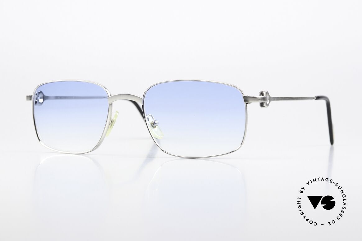 Cartier Temper - L Light Blue Gradient Lenses, rare CARTIER vintage luxury sunglasses from 1999, Made for Men Cartier Temper - L Light Blue Gradient Lenses, rare CARTIER vintage luxury sunglasses from 1999, Made for Men