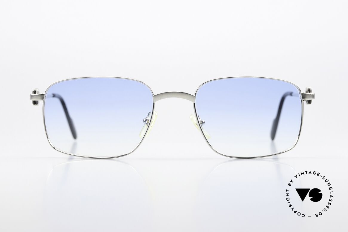 Cartier Temper - L Light Blue Gradient Lenses, precious and timeless design, in LARGE size 56°20, Made for Men Cartier Temper - L Light Blue Gradient Lenses, precious and timeless design, in LARGE size 56°20, Made for Men