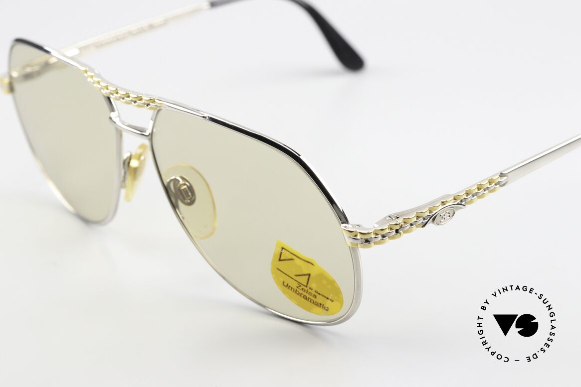 Bugatti EB502 - L Zeiss Changeable Lenses, silver/gold aviator/pilot metal frame, LARGE size (61-14), Made for Men Bugatti EB502 - L Zeiss Changeable Lenses, silver/gold aviator/pilot metal frame, LARGE size (61-14), Made for Men