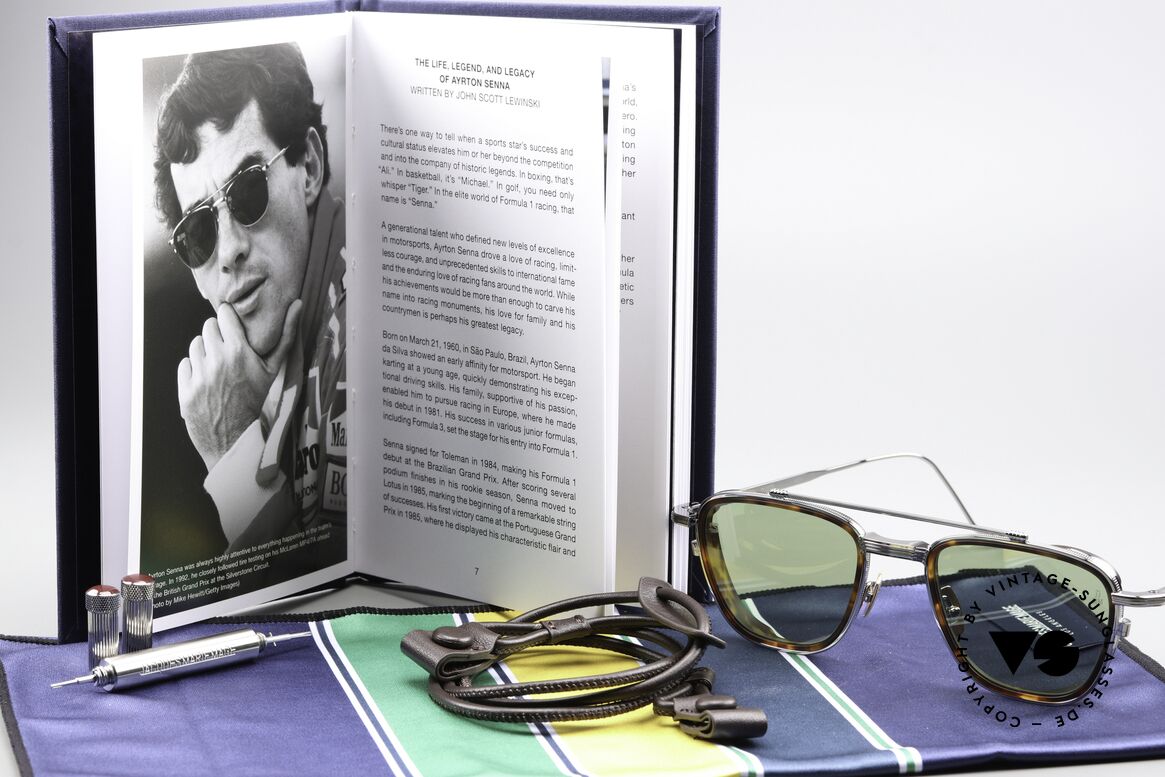 Jacques Marie Mage Senna 1992 Homage to Ayrton Senna, Size: large, Made for Men Jacques Marie Mage Senna 1992 Homage to Ayrton Senna, Size: large, Made for Men