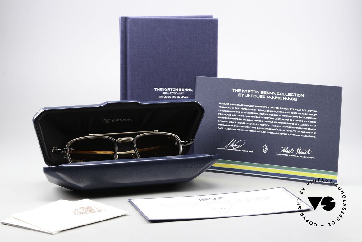 Jacques Marie Mage Senna 1992 The Ayrton Senna Collection, Size: large, Made for Men Jacques Marie Mage Senna 1992 The Ayrton Senna Collection, Size: large, Made for Men