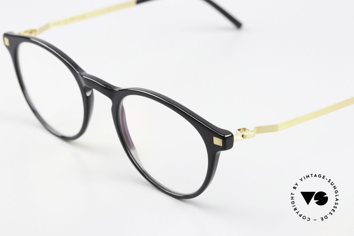 Mykita Talini Feminine Designer Specs, acetate frame front with characteristic Mykita temples, Made for Women