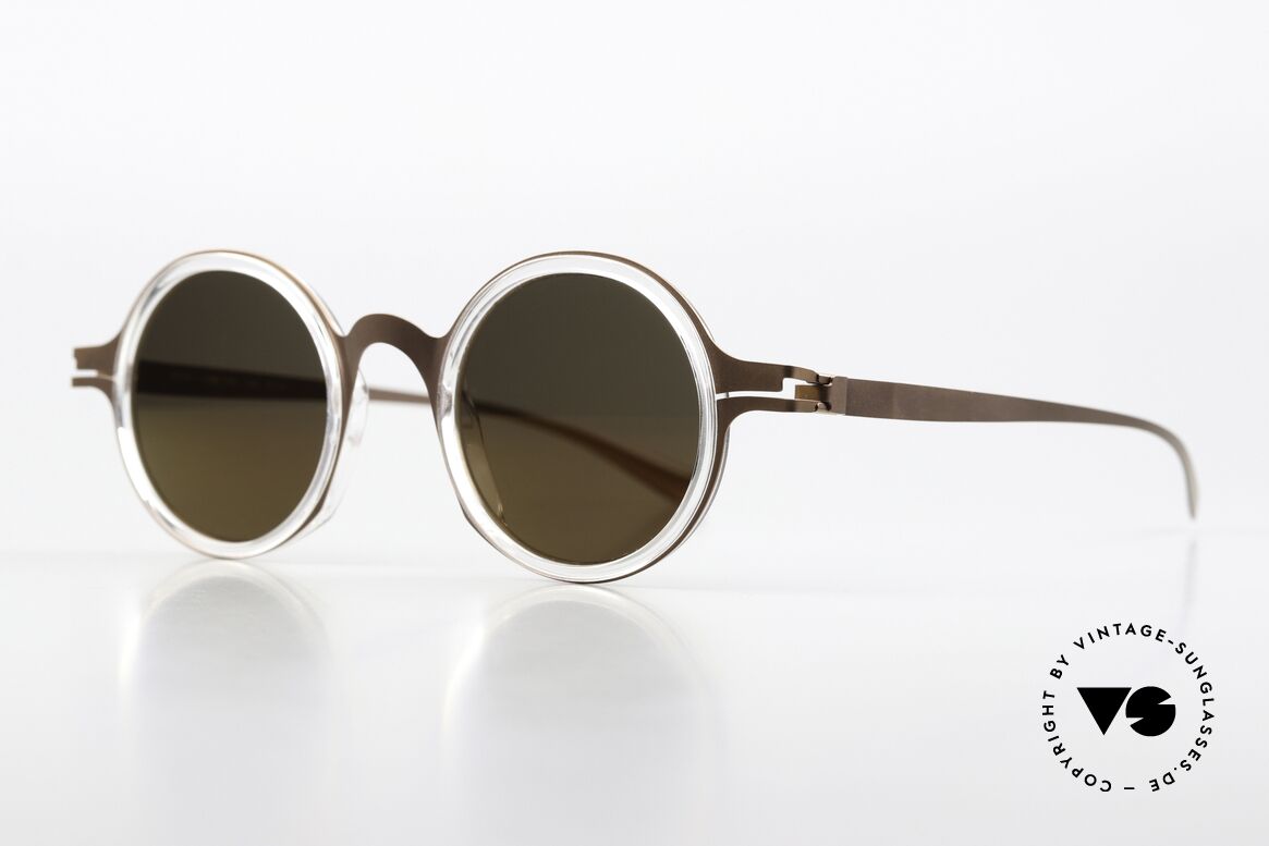 Mykita DD02 Damir Doma Designer Shades, very classy round sunglasses for women and men, Made for Men and Women