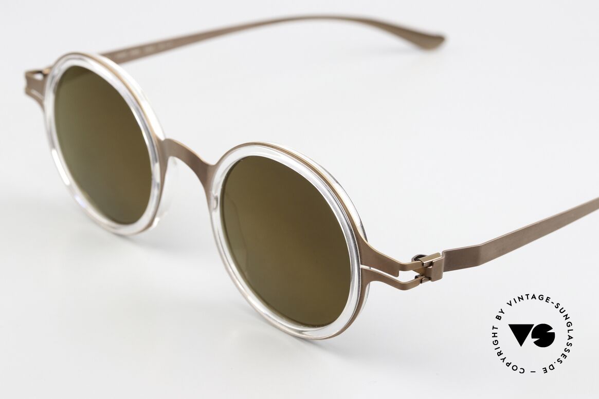 Mykita DD02 Damir Doma Designer Shades, code 912 is called = Copper/Limpid Copper / Flash, Made for Men and Women