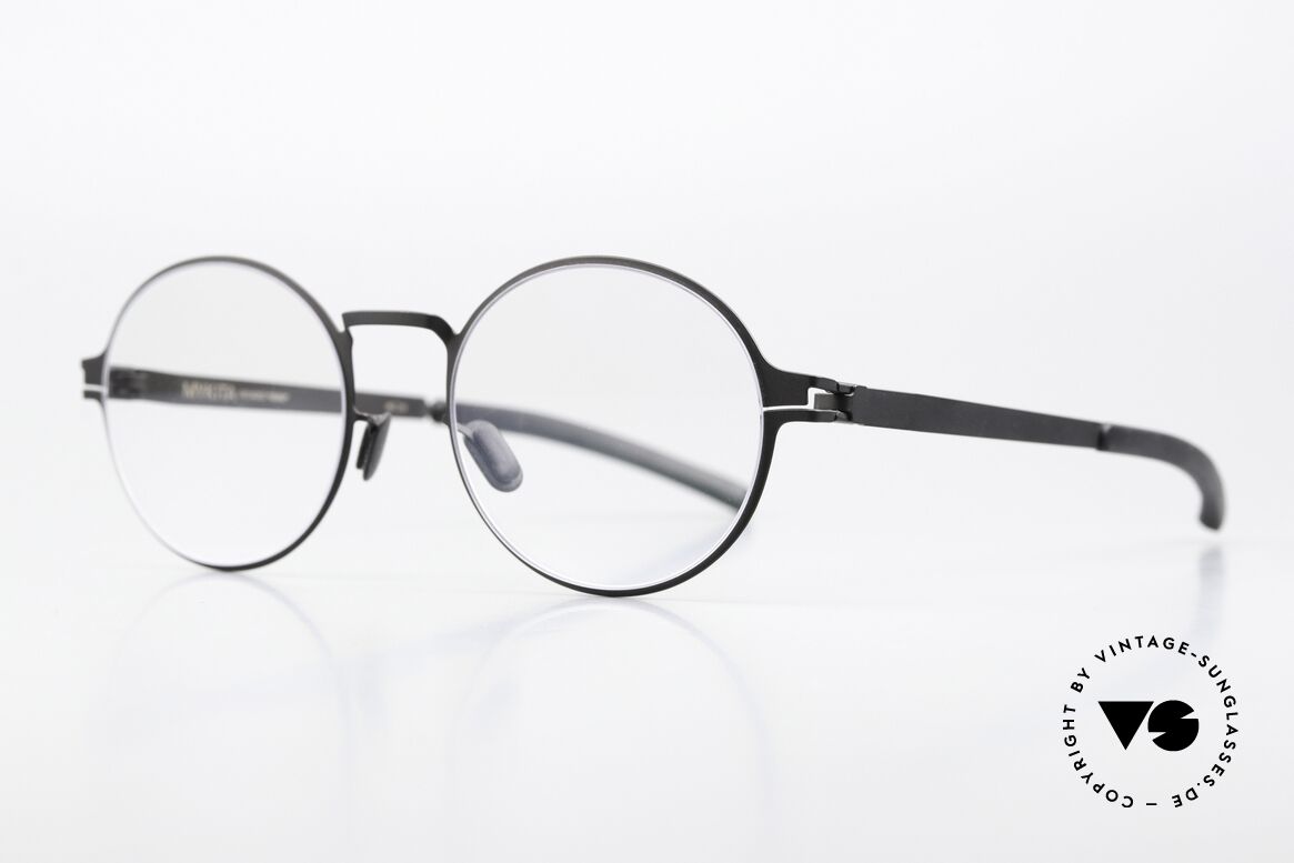 Mykita Ninni Round Frame Classic Black, color is "black" = suitable for ladies and gentlemen, Made for Men and Women Mykita Ninni Round Frame Classic Black, color is "black" = suitable for ladies and gentlemen, Made for Men and Women