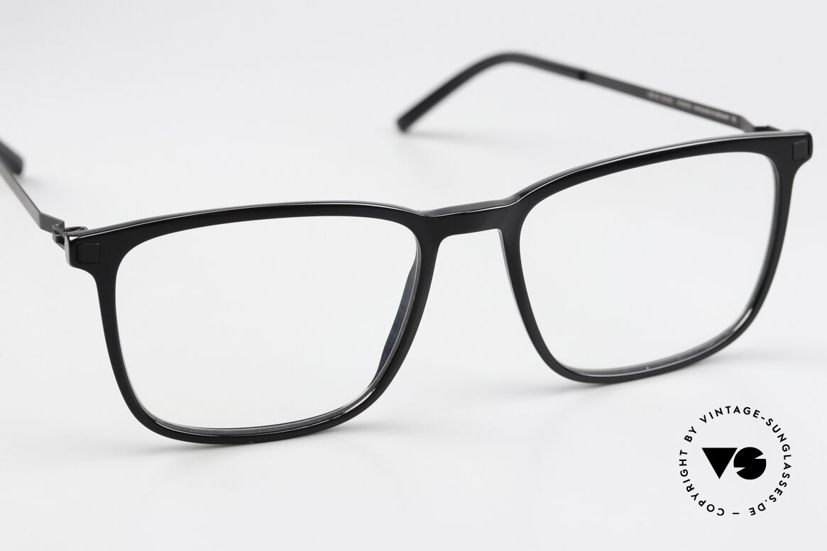 Mykita Amak Square Frame All Black, unworn model comes with an original case by MYKITA, Made for Men and Women