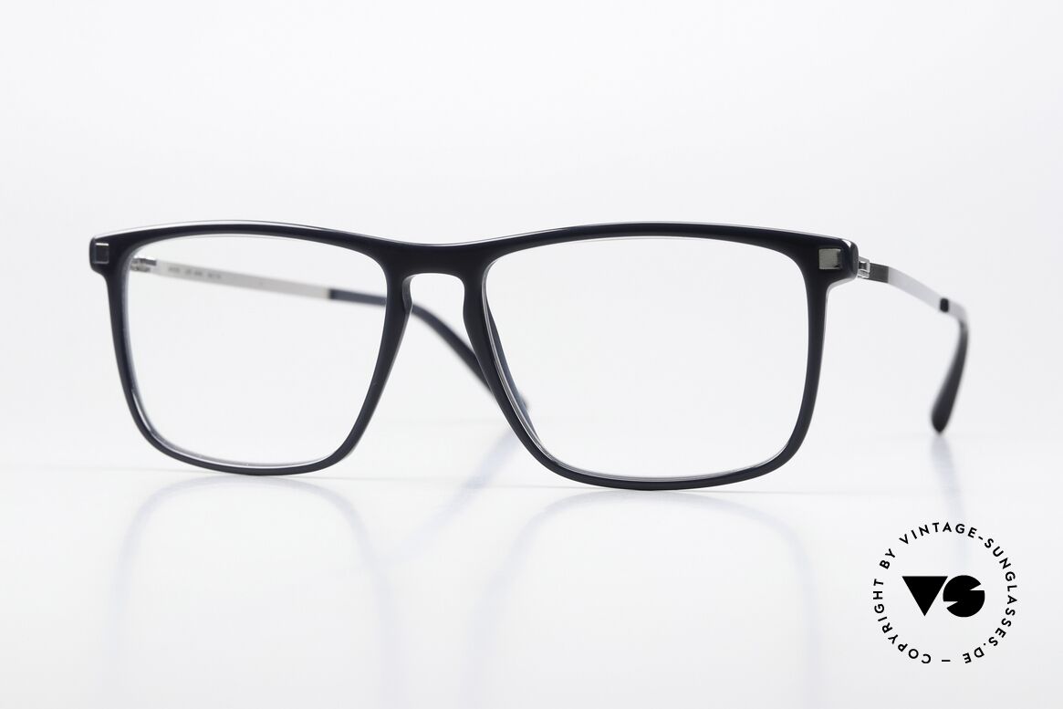 Mykita Arvik Dark Blue / Shiny Silver, Mykita designer glasses, ARVIK, size 56-16, color 979, Made for Men and Women Mykita Arvik Dark Blue / Shiny Silver, Mykita designer glasses, ARVIK, size 56-16, color 979, Made for Men and Women