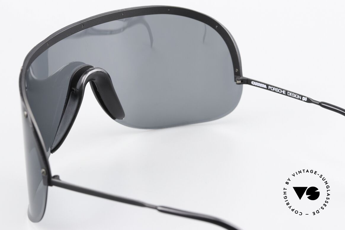 Porsche 5620 Yoko Ono Shades Black 1981, original unworn 1980's rarity (with VERY TINY scratches), Made for Men and Women