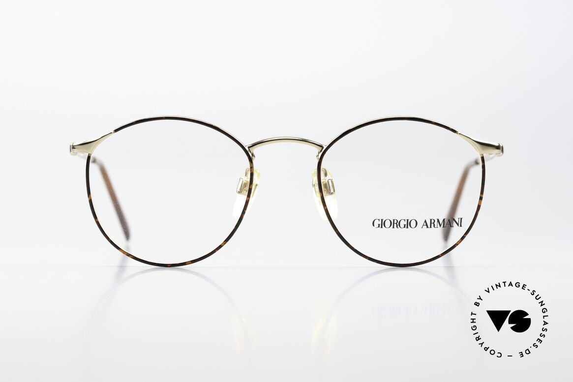 Giorgio Armani 132 47mm Old Panto Eyewear Small, more 'classic' isn't possible (famous 'panto'-design), Made for Men