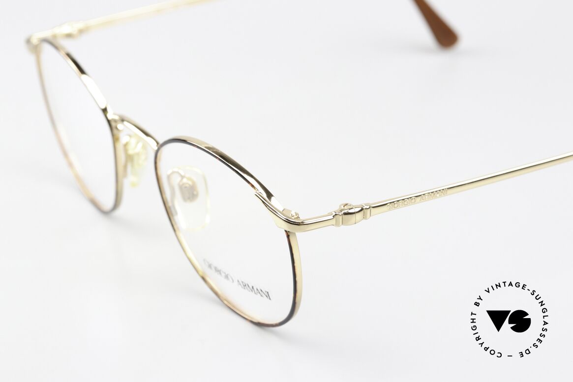 Giorgio Armani 132 49mm Gold-Plated Chestnut Brown, in size 49-19, 135mm, gold-plated and chestnut-brown, Made for Men