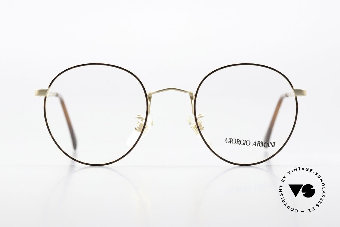 Giorgio Armani 201 47mm Matte Gold Chestnut Brown, M. 201, color 725 (matt gold / chestnut), size 47-21, Made for Men and Women