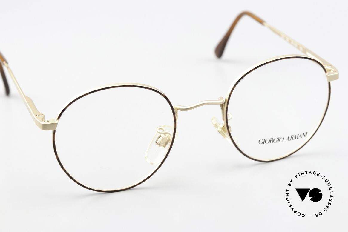 Giorgio Armani 201 47mm Matte Gold Chestnut Brown, NO RETRO EYEWEAR, but a 35 years old ORIGINAL!, Made for Men and Women