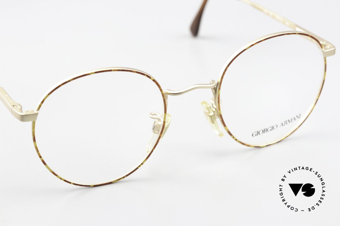 Giorgio Armani 201 49mm Panto Vintage Specs 90's, NO RETRO EYEWEAR, but a 35 years old ORIGINAL!, Made for Men and Women