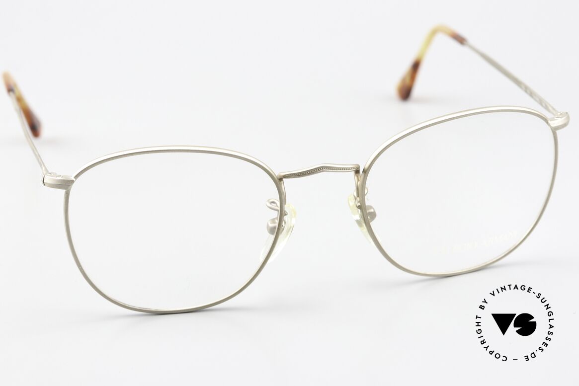 Giorgio Armani 130 Very Interesting Color Code, unworn (like all our Giorgio Armani designer frames), Made for Men and Women