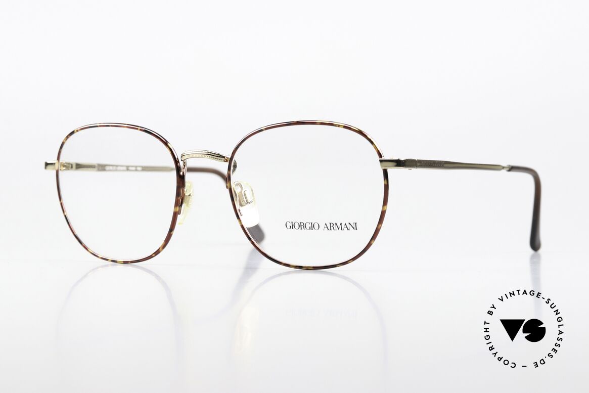 Giorgio Armani 179 90's Frame Sping Hinges, timeless vintage Giorgio Armani designer eyeglasses, Made for Men