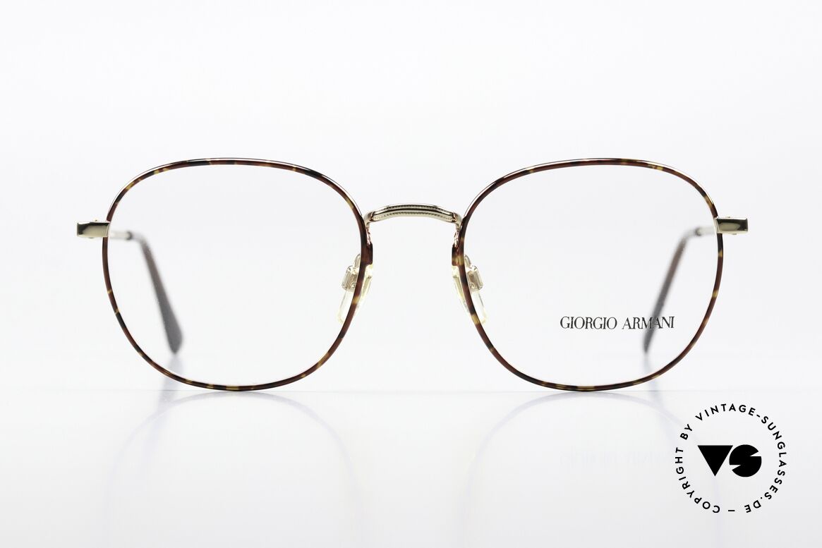 Giorgio Armani 179 90's Frame Sping Hinges, classic gentlemen's frame, model 179 in size 52/19, Made for Men