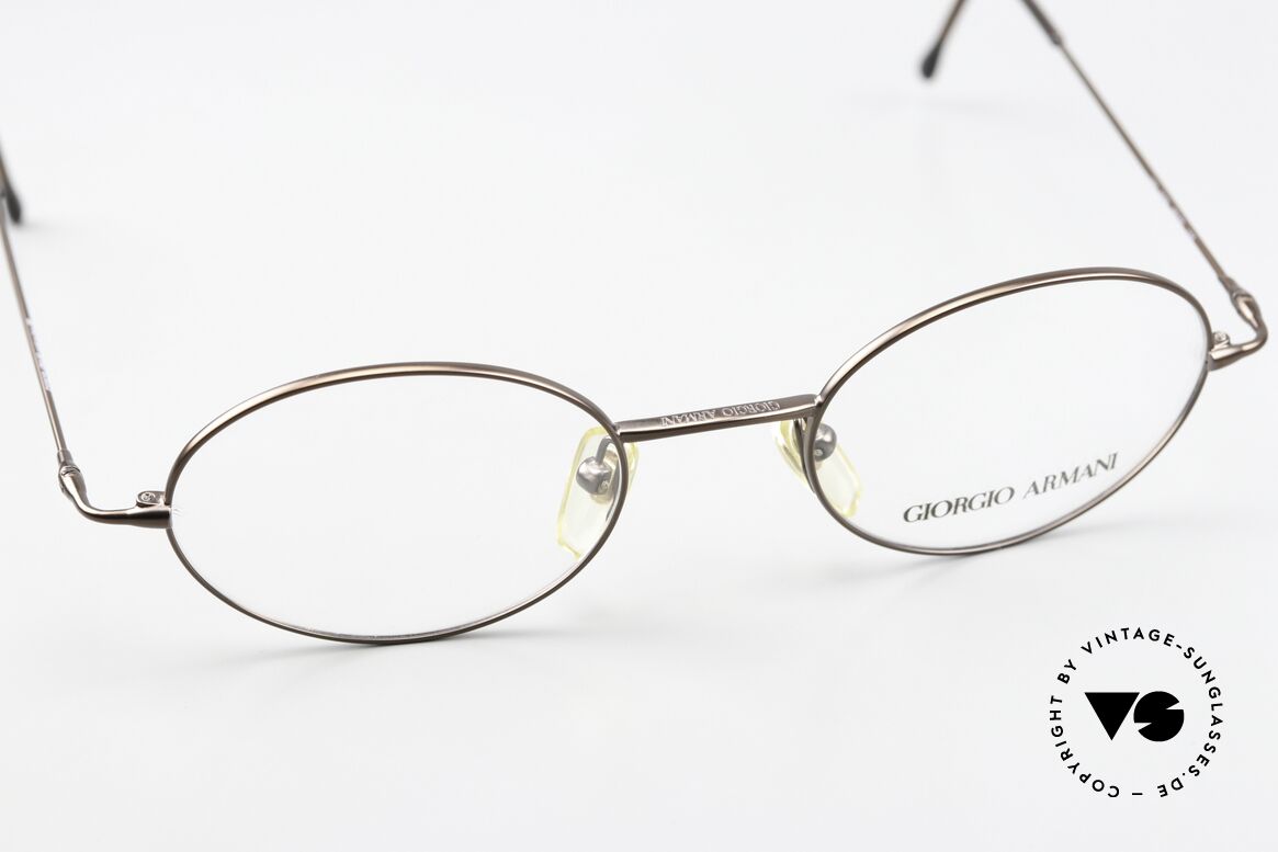 Giorgio Armani 281 Oval 90's Glasses No Retro, NO RETRO SPECS, but an app. 35 years old Original, Made for Men and Women