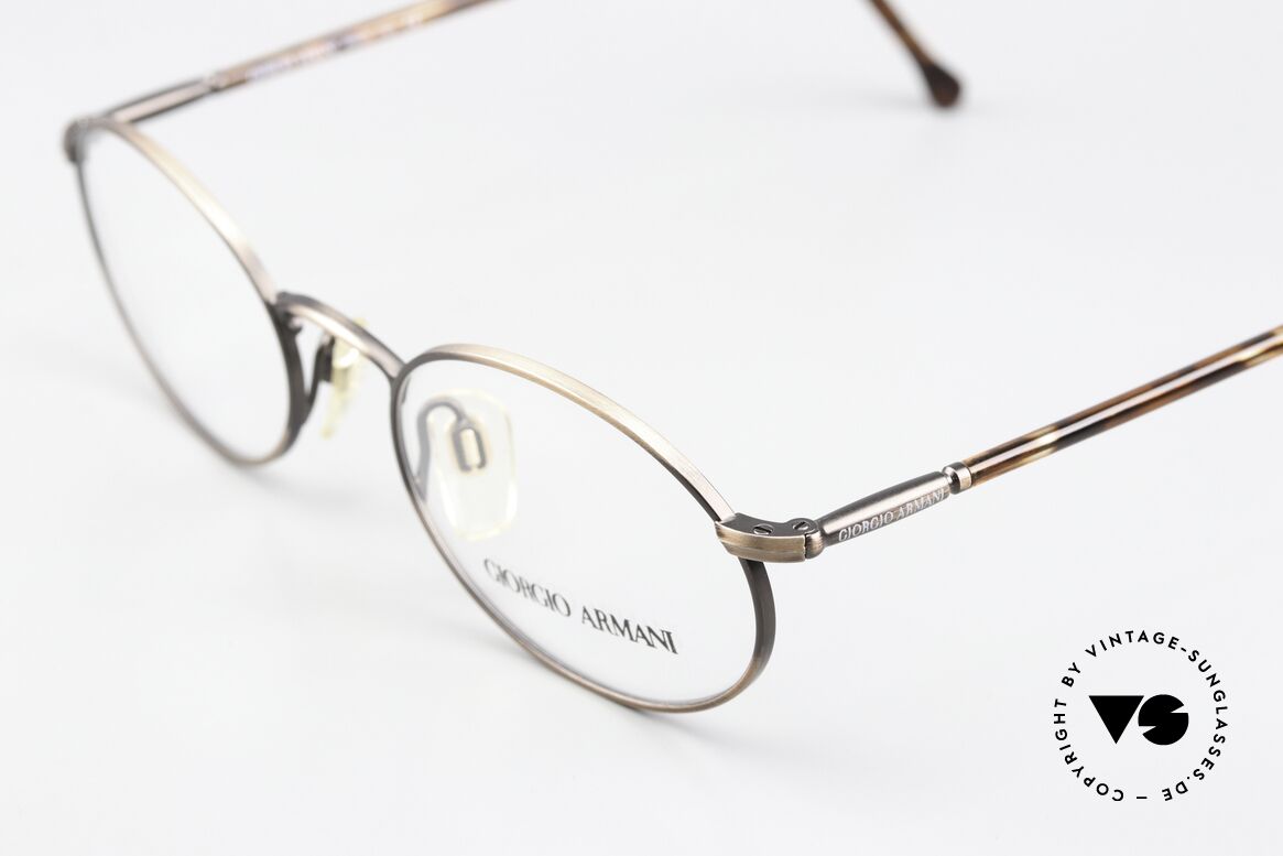 Giorgio Armani 192 Oval Frame Spring Hinges, 1st class comfort thanks to flexible spring hinges, Made for Men and Women