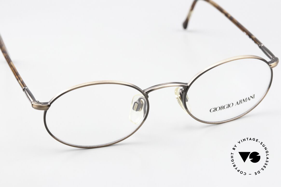 Giorgio Armani 192 Oval Frame Spring Hinges, unworn, NOS, one of a kind and outstanding quality, Made for Men and Women