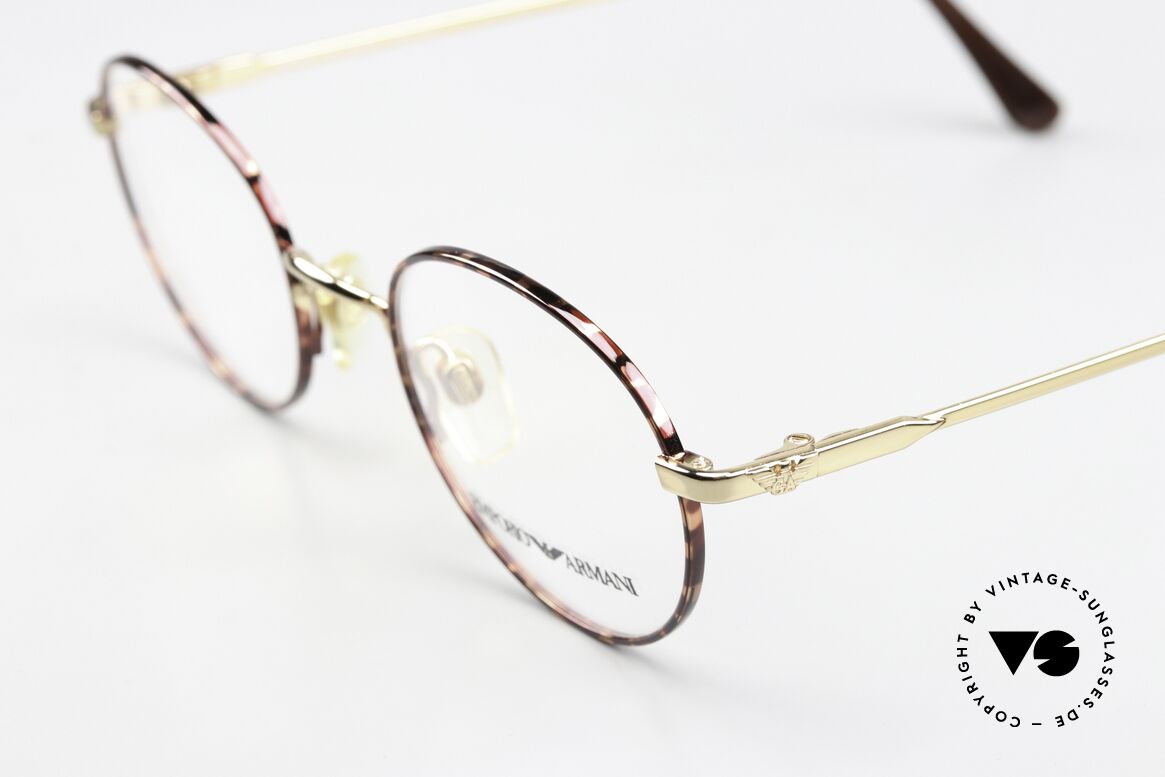 Giorgio Armani EA008 Panto Specs Round Unisex, unworn, NOS (like all our 90's designer classics), Made for Men and Women