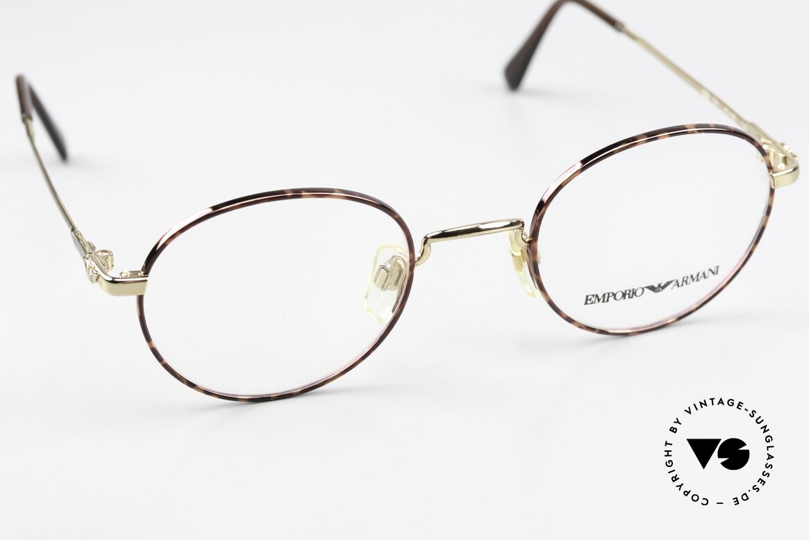 Giorgio Armani EA008 Panto Specs Round Unisex, NO RETRO EYEGLASSES, but true 90's commodity, Made for Men and Women
