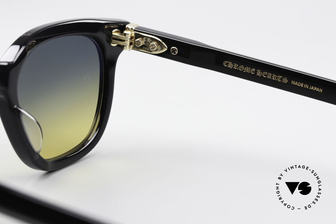 Chrome Hearts Smoke Show Acetate Shades 18K Gold, Size: medium, Made for Men and Women
