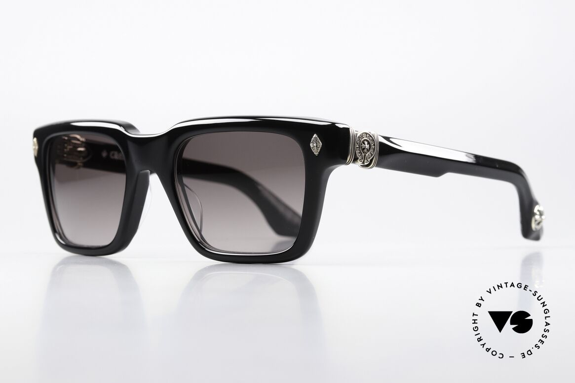 Chrome Hearts Halllamanass Rockstar Shades 925 Silver, costly 925 Sterling Silver decorative elements, Made for Men
