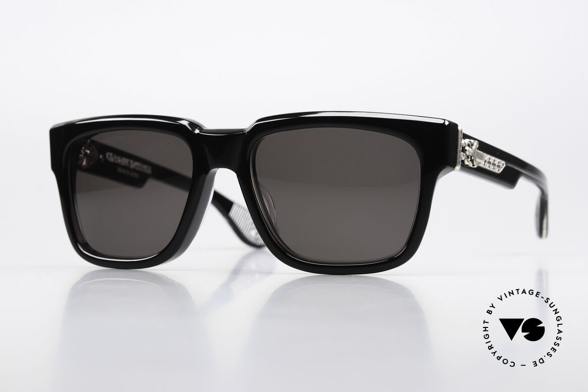 Chrome Hearts Box-Officer Men's Shades 925 Silver, CHROME HEARTS sunglasses, BOX-OFFICER, Made for Men