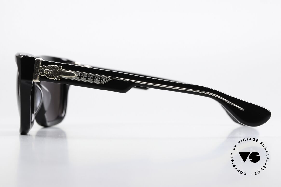 Chrome Hearts Box-Officer Men's Shades 925 Silver, men's designer sunglasses, M-L size 56/19, 144, Made for Men