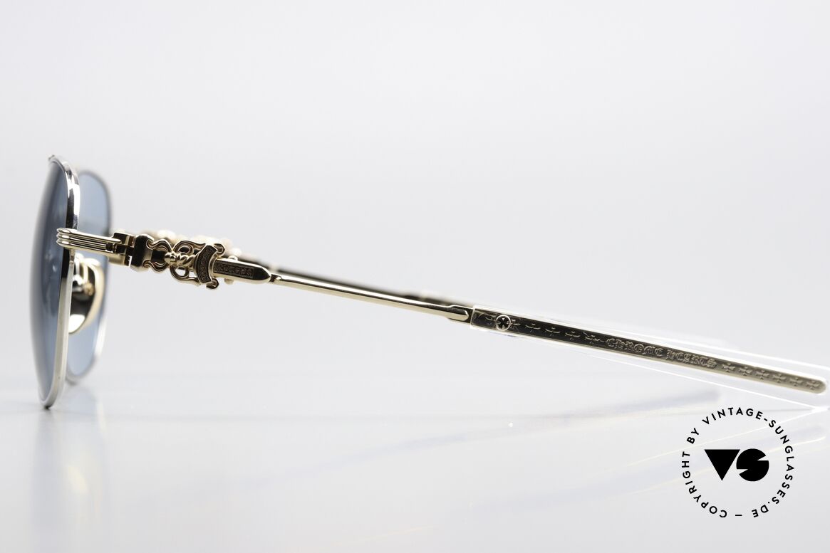 Chrome Hearts Wence Men's Sunglasses Bicolor, high-quality ZEISS sun lenses; 100% UV protection, Made for Men