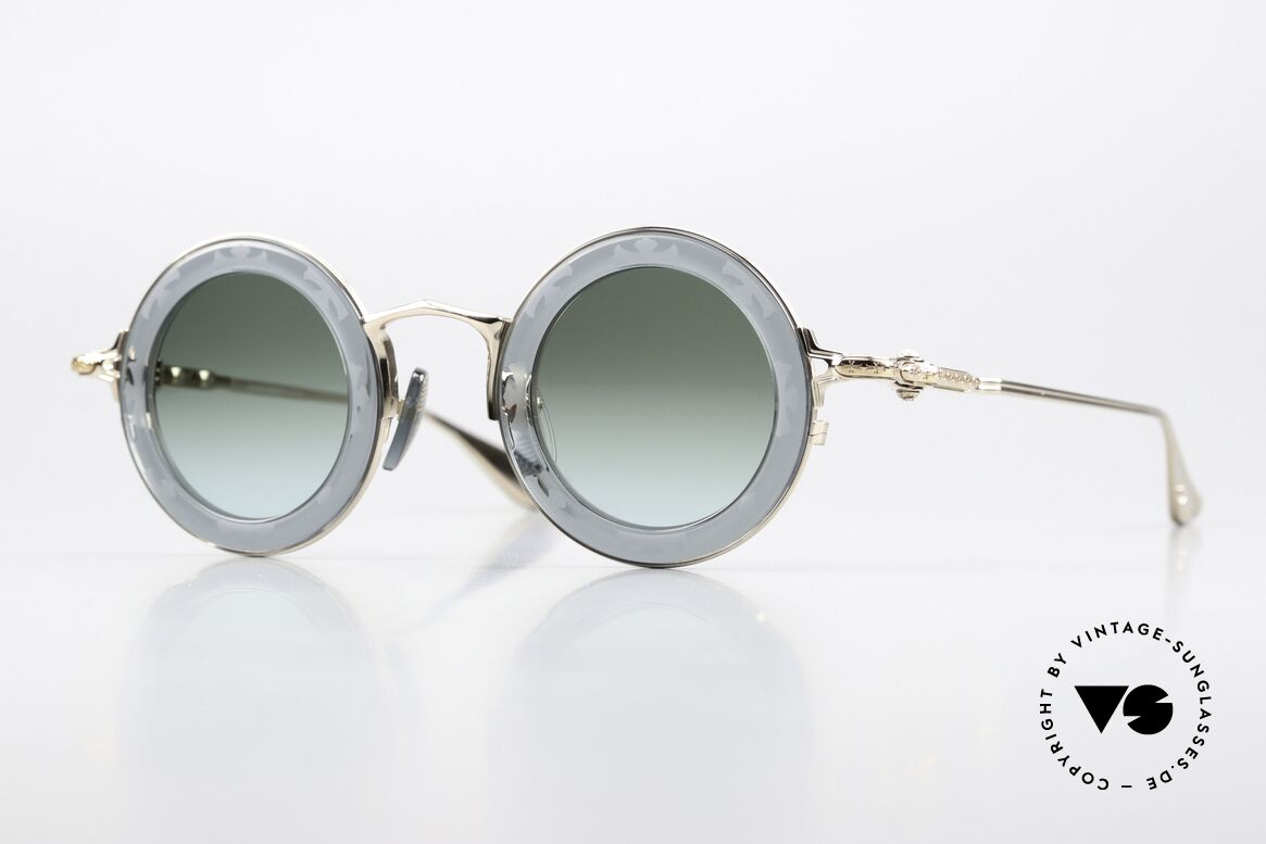 Chrome Hearts Cliticism Round Luxury Sunglasses, precious, round CHROME HEARTS sunglasses, Made for Men and Women