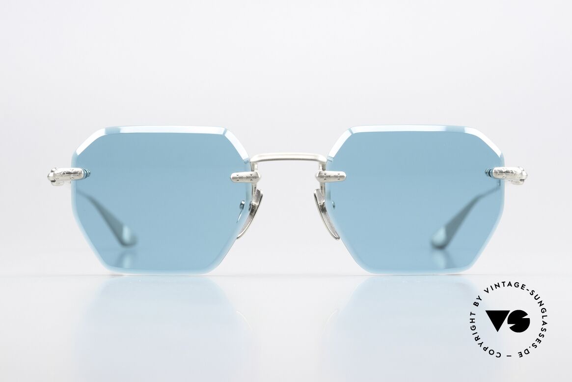 Chrome Hearts Hole Shot Sunglasses Rimless Titan, model HOLE SHOT, BS-S, size 52-21, 148mm, Made for Men and Women