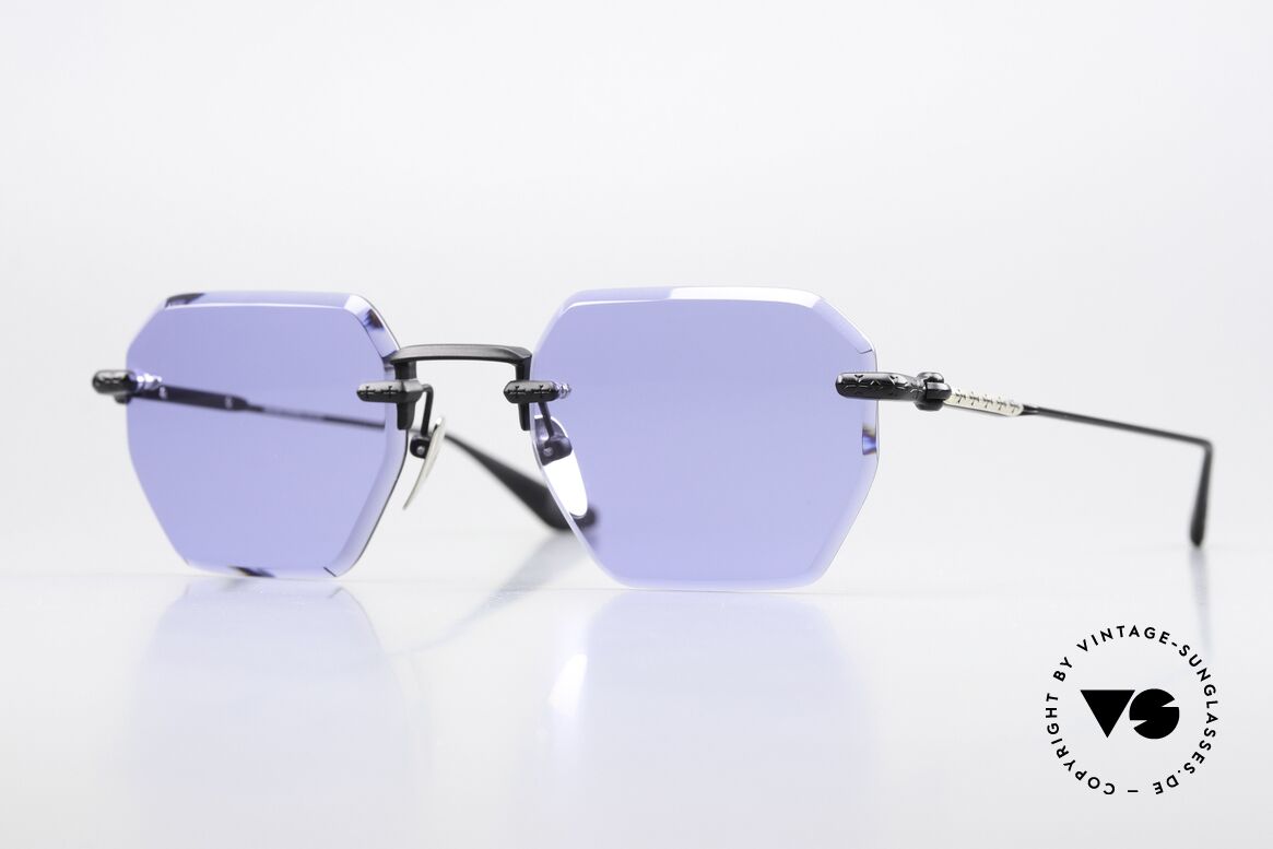 Chrome Hearts Hole Shot 925 Sterling Silver Decor, elegant, rimless CHROME HEARTS sunglasses, Made for Men and Women