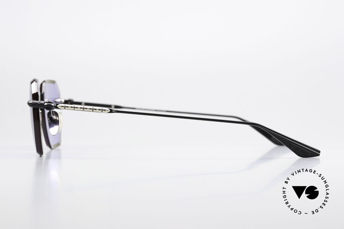 Chrome Hearts Hole Shot 925 Sterling Silver Decor, MATTE BLACK with 925 sterling silver decor, Made for Men and Women