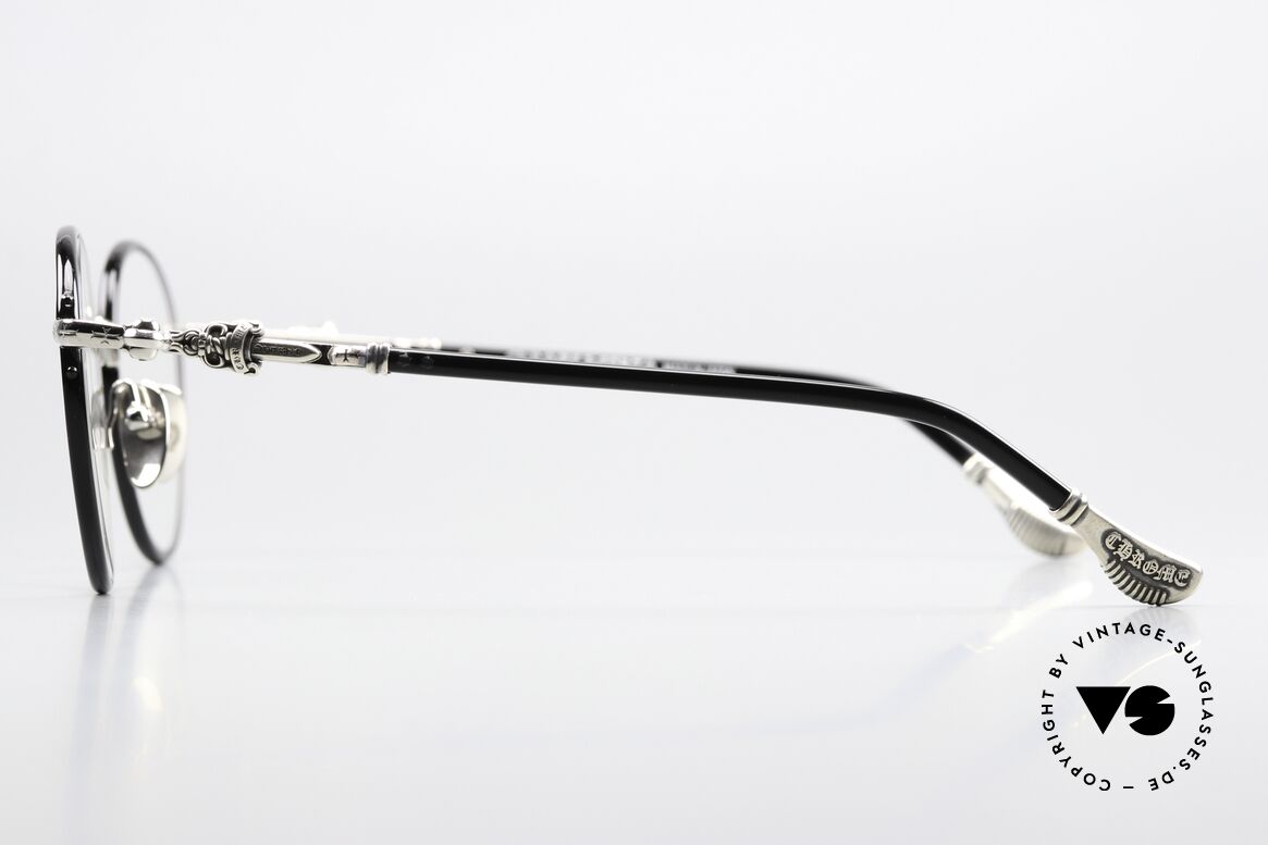 Chrome Hearts Firkin Panto Specs Sterling Silver, with the typical insignia of CHROME HEARTS, Made for Men and Women