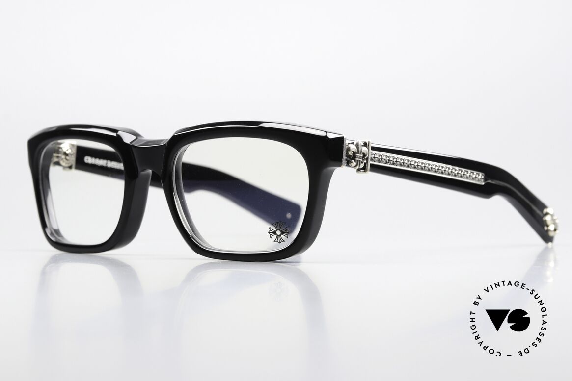 Chrome Hearts See You In Tea Men's Glasses BS Fleur De-Lis, model: SEE YOU IN TEA, BK, size 53/20-143, Made for Men