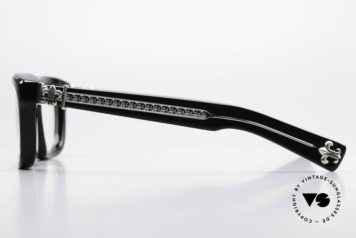 Chrome Hearts See You In Tea Men's Glasses BS Fleur De-Lis, all decorative elements are 925 sterling silver, Made for Men
