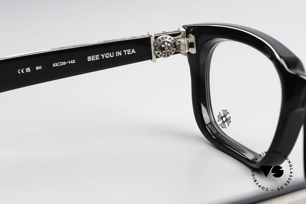 Chrome Hearts See You In Tea Men's Glasses BS Fleur De-Lis, quality frame fits lenses of any kind (varifocals), Made for Men