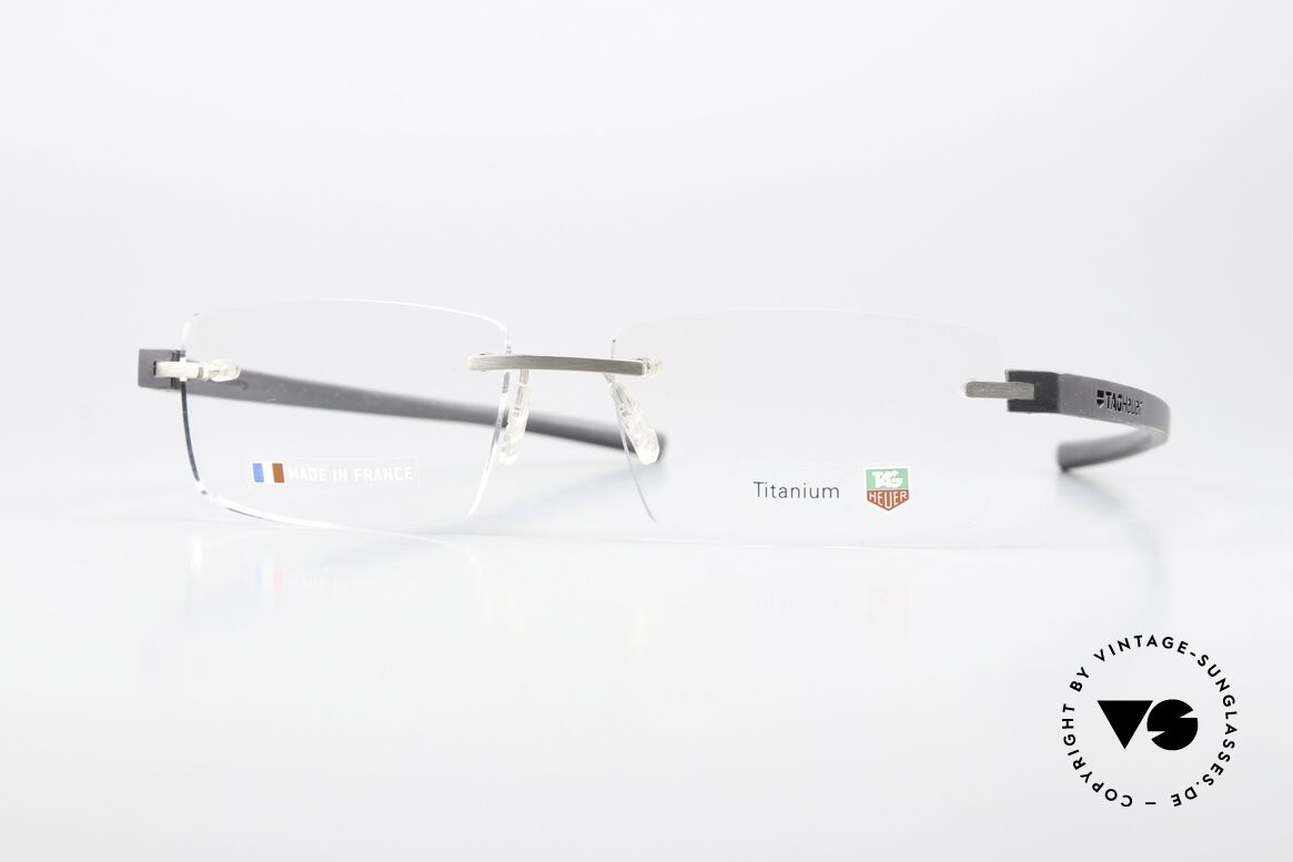 Tag Heuer 3941 Reflex Men's Luxury Frame 2004, Tag Heuer glasses TH 3941, col. 013, size 56-16, Made for Men