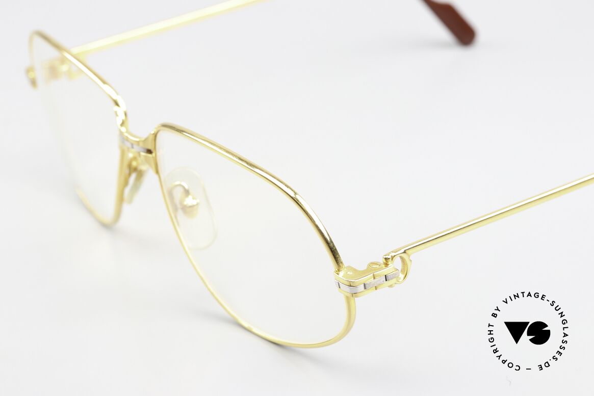 Cartier Panthere G.M. - M Vintage Eyewear 1988 Luxury, precious luxury eyeglass-frame in Medium size 56-14, 135, Made for Men